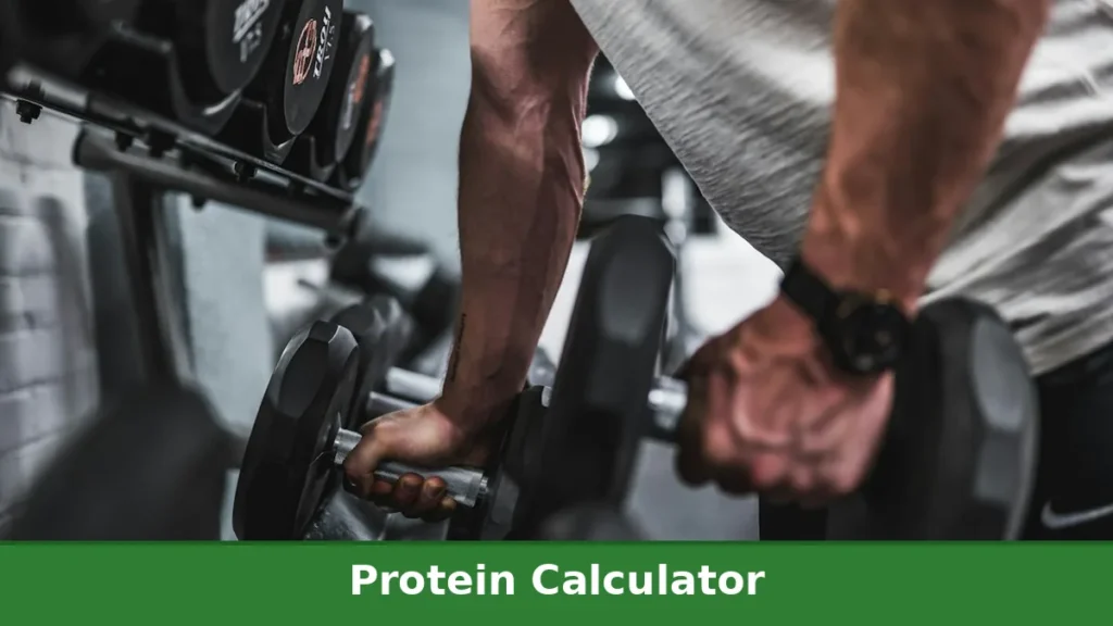 Protein per kg calculator showing grams per kilogram protein targets